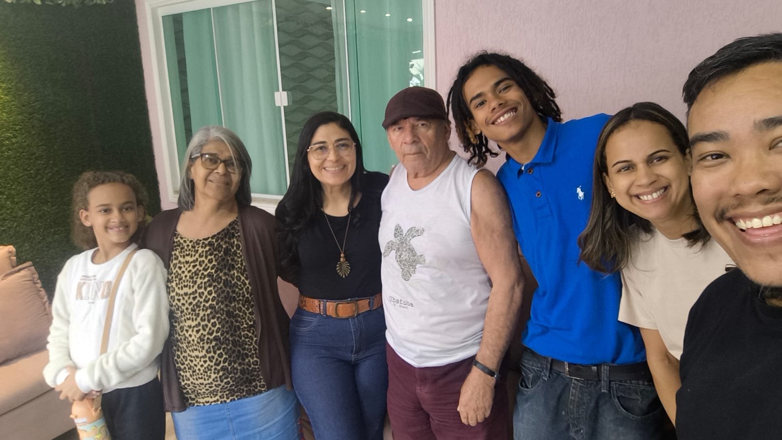 Família da Rosana, em Mesquita, Rio de Janeiro